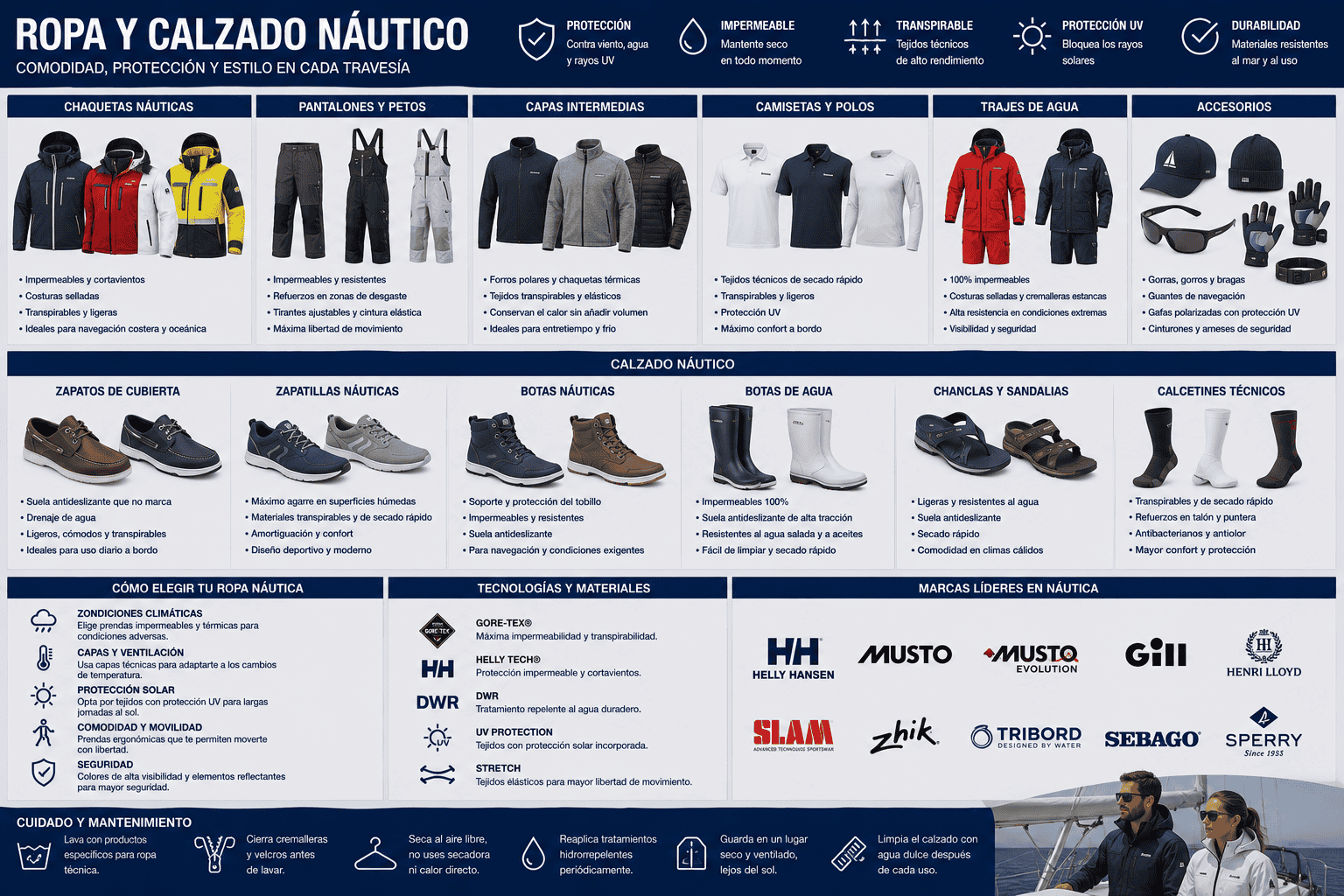 Ropa y Calzado Náutico