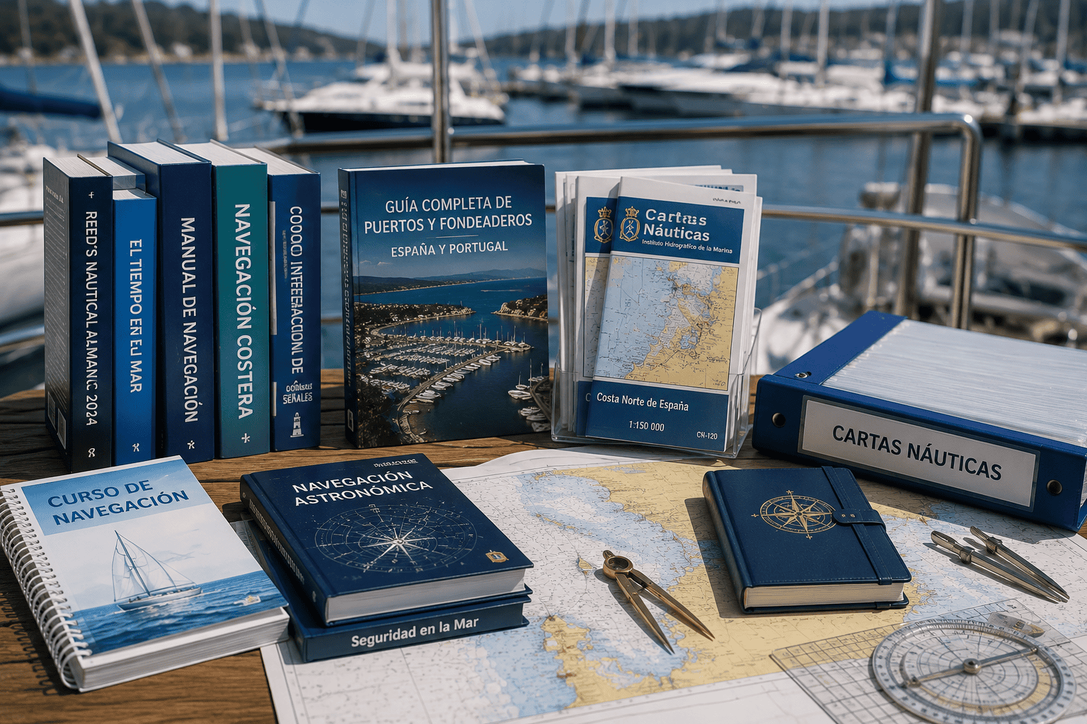 Libros y cartas náuticas