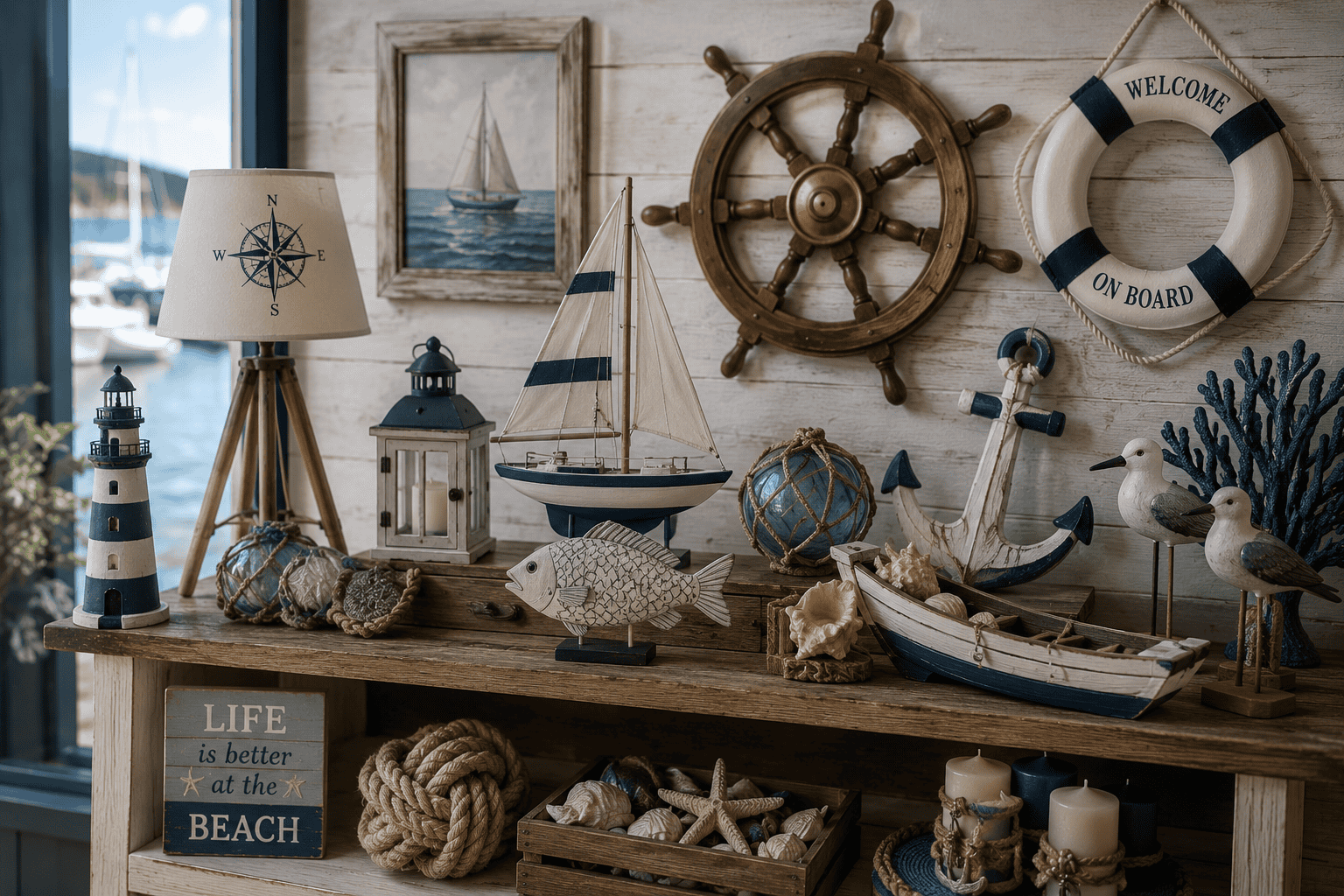 Decoración marinera