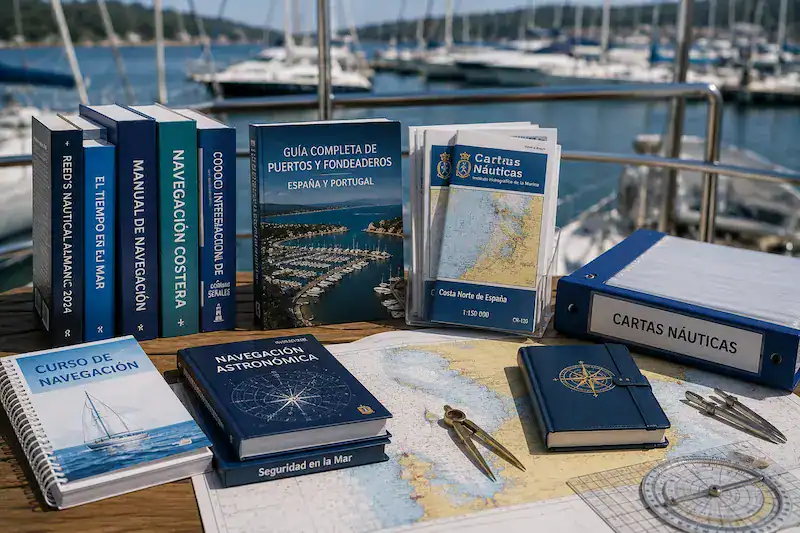 Libros y cartas náuticas